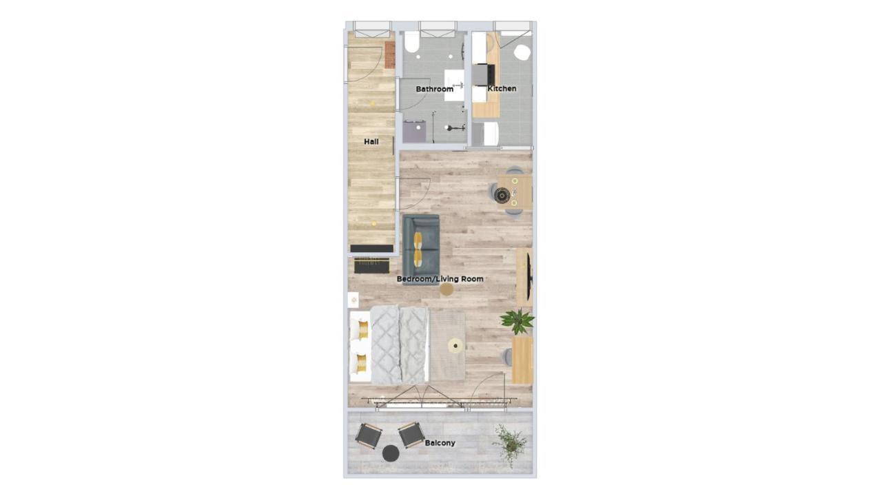 霍尔茨格尔林根Zentral. Stylisch. Balkon & Parkplatz. Netflix公寓 外观 照片
